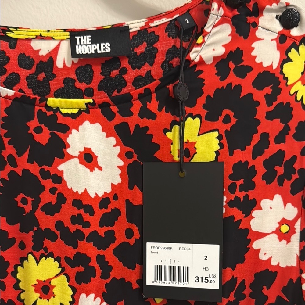 The Kooples Floral Print Dress - Picture 5 of 7